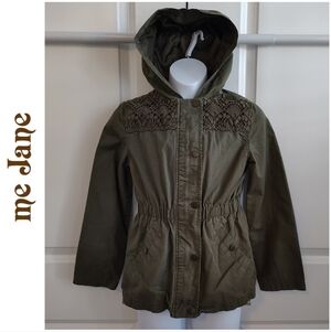 NWOT Me Jane Olive Lightweight Jacket